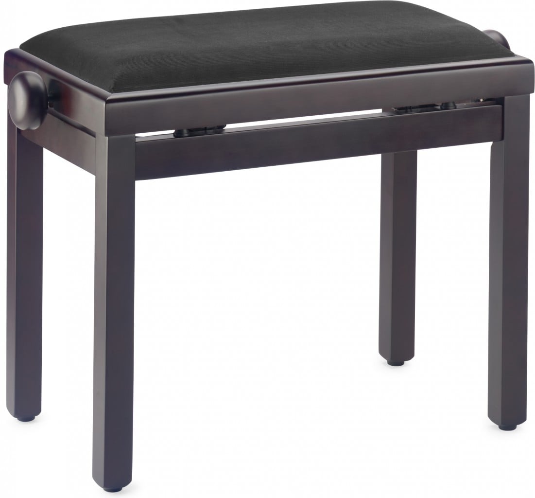 Stagg PB39-RWM-SVBK Banqueta Piano Roble Rosewood Tapa Terciopelo PB39-RWM-SVBK