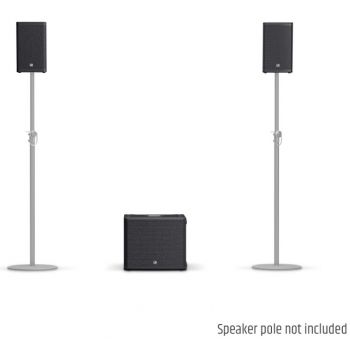 Ld systems stinger g3 lounge set a - 2 altavoces activos de 8 para megafonía + 1 subwoofer activo de 15