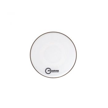 Aquarian drumheads regulator gloss white bd 18 rf18w parche para bombo