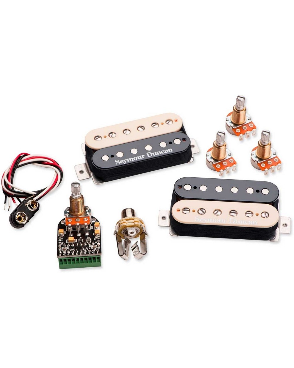 Seymour Duncan Set AHB-10S Blackouts Modular Zeb Pastilla para Guitarra AHB-10S BLACKOUTS MODULAR SET ZEB