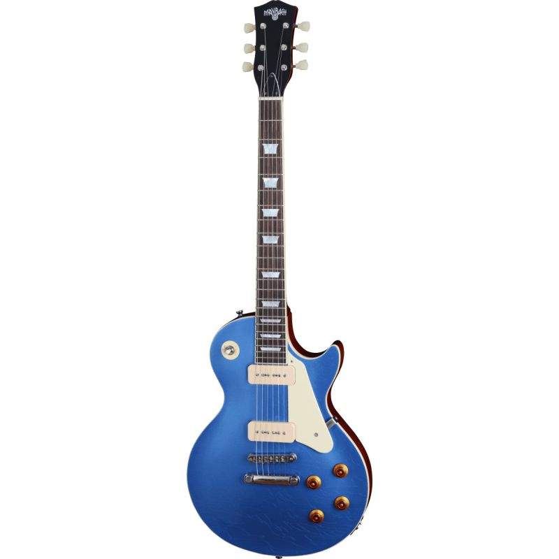 Maybach Guitars Lester-Pelham-Blue 59 - Guitarra Electrica Tipo Lp Standard ´59 Aged Lester Pelham Blue 59
