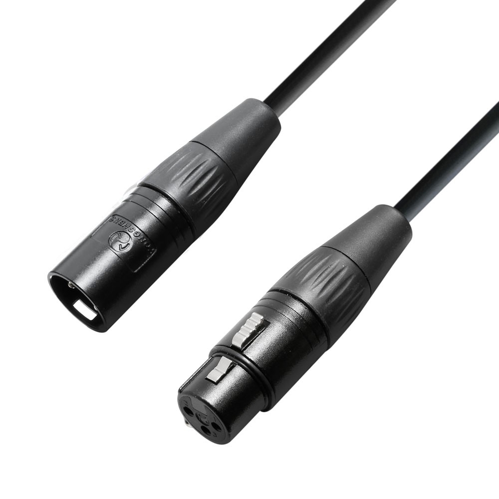 Adam Hall Cables Krystal Edition Cable de Micro OCC de XLR hembra a XLR macho 10 m Krystal Edition