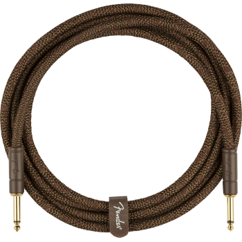 Fender paramount acoustic instrument brown cable de instrumento 3 metros