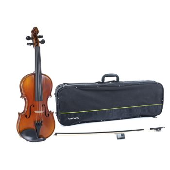 Gewa maestro 1-vl3 4/4 violín arco carbono estuche recto