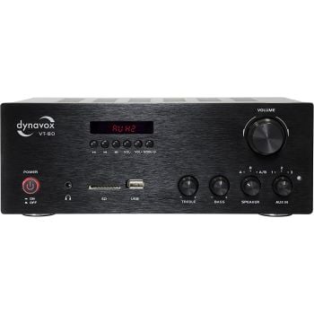 Dynavox vt-80 amplificador 80 watios usb bluetooth