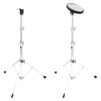 Ahead appsr 1/4-20 thread (fits remo pad) light weight practice pad stand, 3 section, range 23 to 48 -soporte