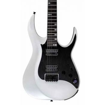 Mooer gtrs m800 pearl white guitarra eléctrica con usb/midi