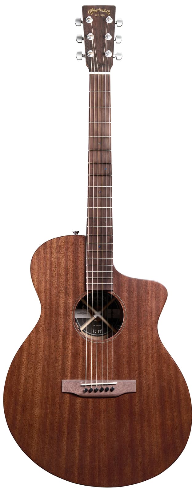Martin Guitars Martin Sc-10 A/E Modern Road Series - Sapelle / Sapelle GMASC-10E-MOD-SAPELE