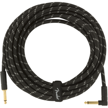Fender deluxe 7,5m tweed black jack mono a jack acodado