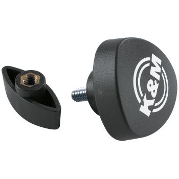 Konig y meyer 24621 juego de tornillos negros
