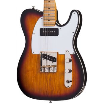 Schecter pt special 3-tone sunburst pearl. guitarra eléctrica