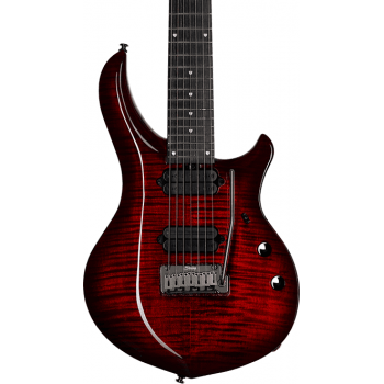 Sterling by music man john petrucci x royalred guitarra eléctrica 7 cuerdas