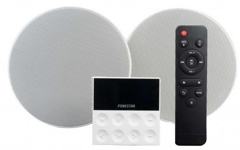 Fonestar KS-WALL Kit Sonido con 2 Altavoces KS-WALL
