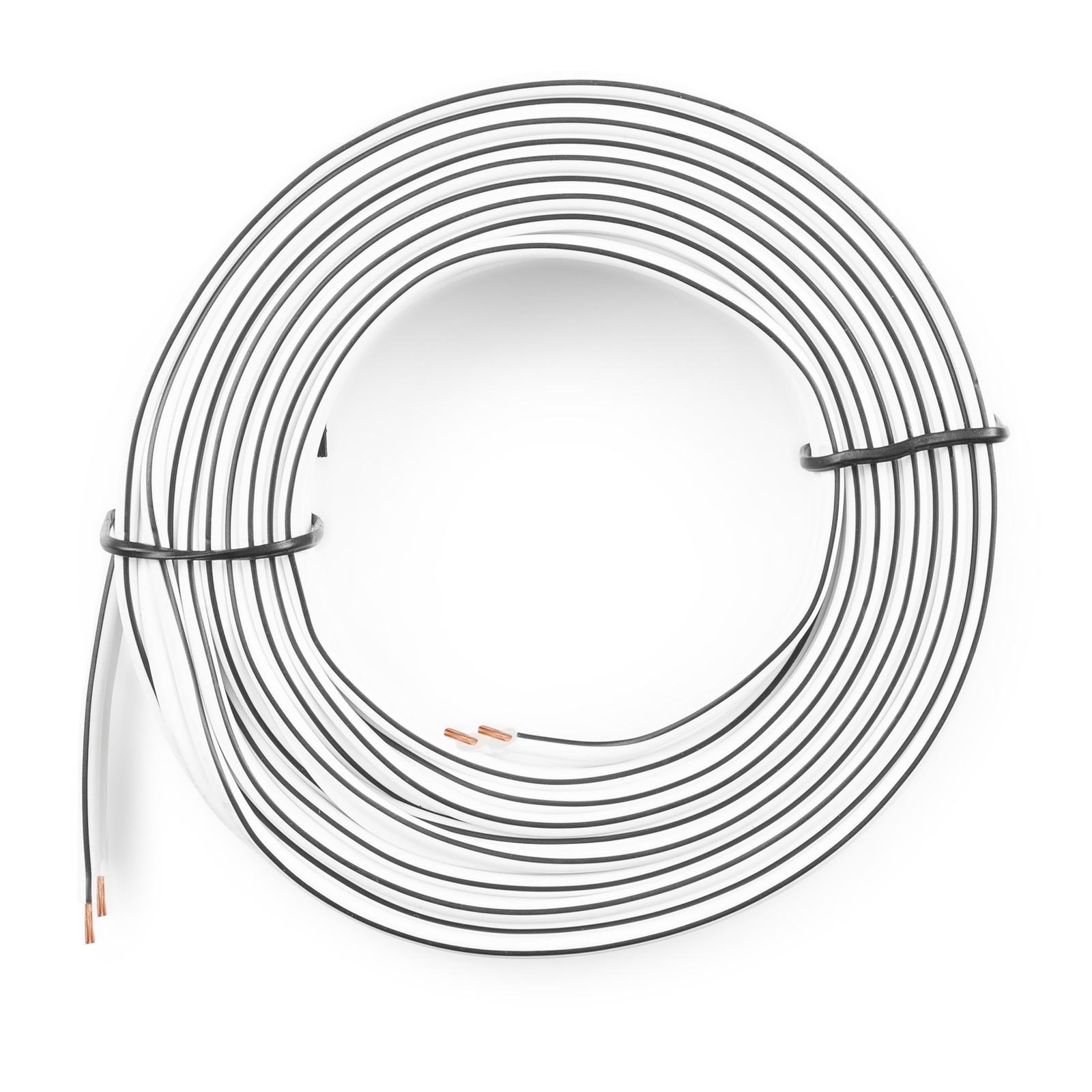 Power Dynamics RX30W Cable Altavoz 10m RX30W Speakercablekit 2x0.75 10m white