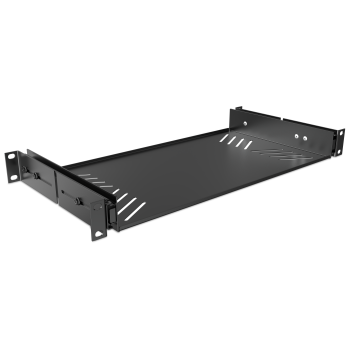 Audibax pro rack shelf ext 1u 230 bandeja extraíble ventilada para rack