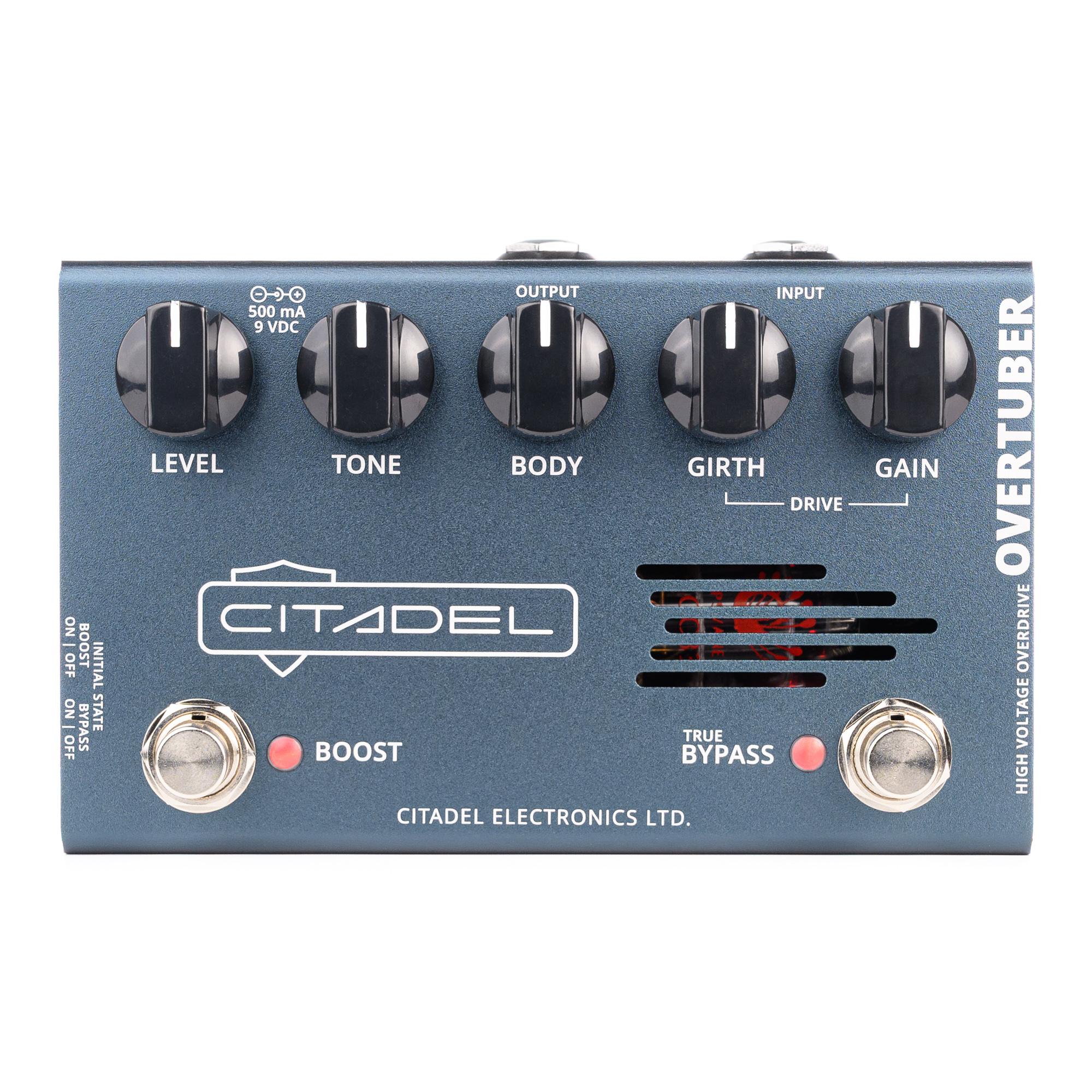 Citadel Overtuber Overdrive híbrido de válvula para guitarra Overtuber