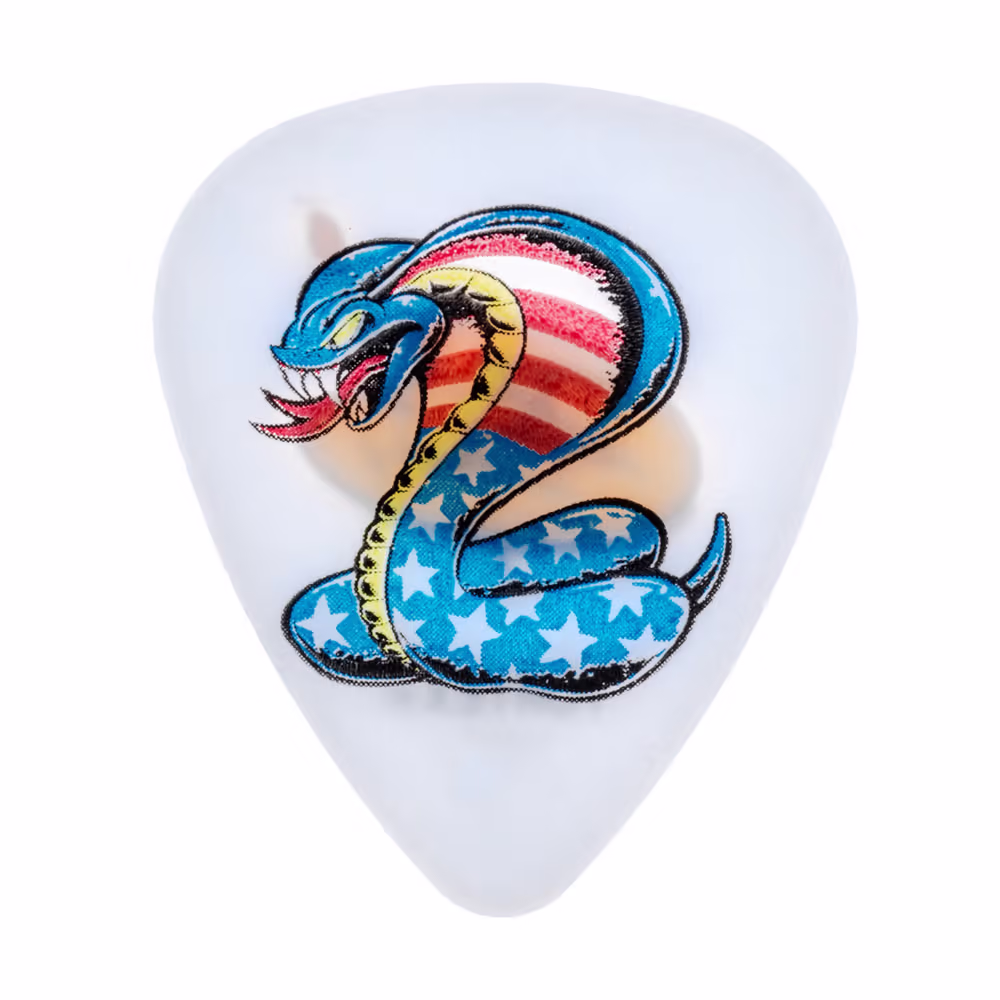 Dunlop Pack 36 Púas Graphic Artist Dirty Donny Ii American Cobra - 0.73 Mm ADUBL47R73