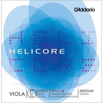 D´addario h414 cuerda helicore do (c) para viola, tensión media
