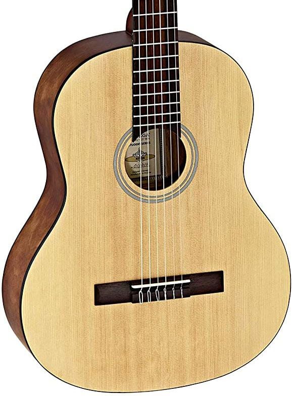 Ortega RST5 M Guitarra Clásica para Estudio 4/4 Natural RST5-M