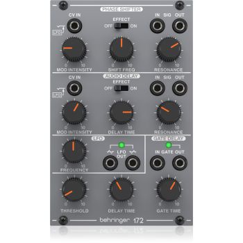 Behringer 172 phase shifter/ delay/ lfo módulo sintetizador eurorack