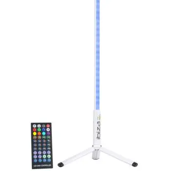 Ibiza Light Magic Color Stick 1.5WH Tubo Luminoso RGB con Pie 1,5m