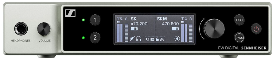 Sennheiser EW-DX EM 2 Dante S2-10 Receptor Dante Digital EW-DX EM 2 Dante S2-10