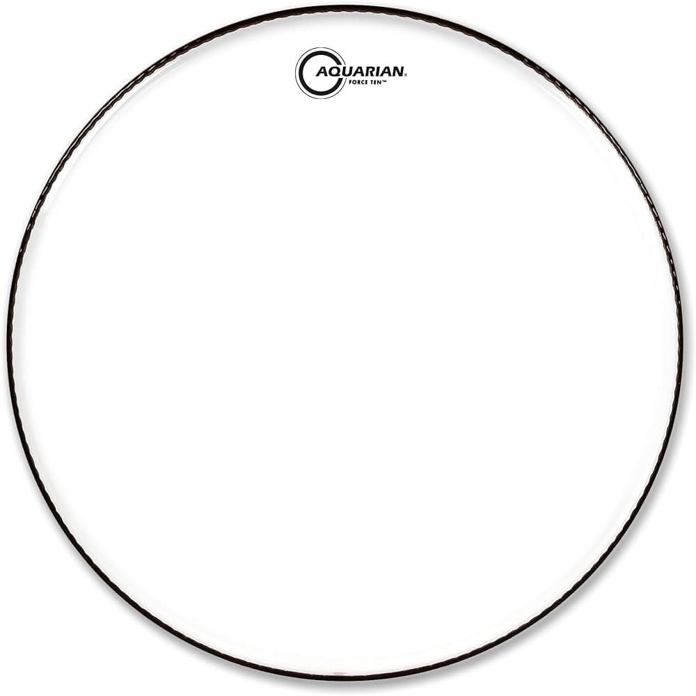 Aquarian Drumheads FORCE TEN CLEAR TT 16 FOR16 Parche para Tom FORCE TEN CLEAR TT 16 FOR16