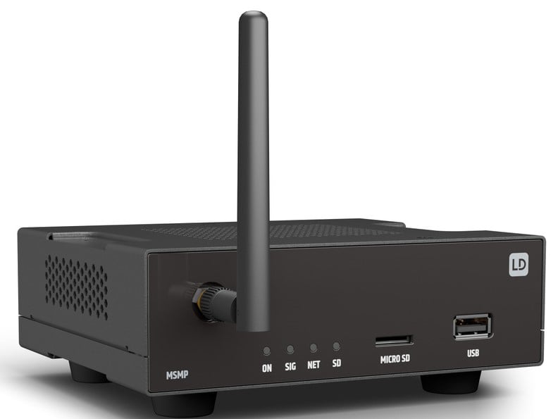 LD Systems MSMP Programador Mensajes y Reproductor Música MSMP - Programador de mensajes y reproductor de mú