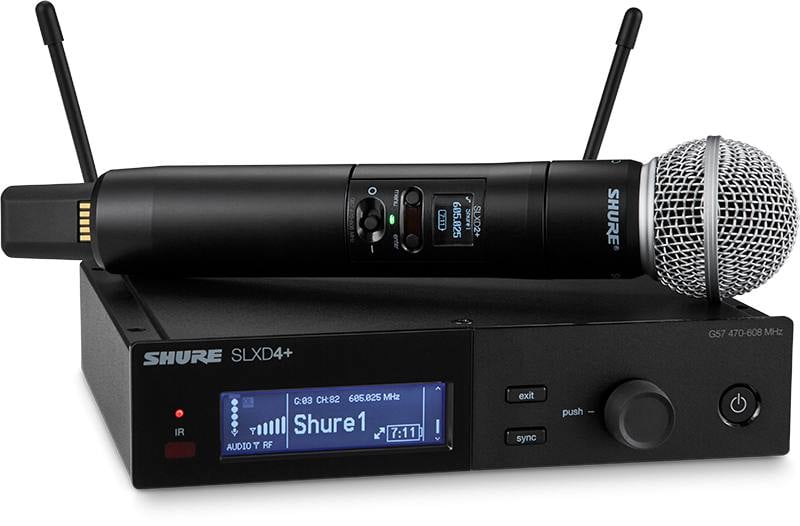 Shure SLXD24+ E/SM58 G65 SLXD24+ E/SM58 G65