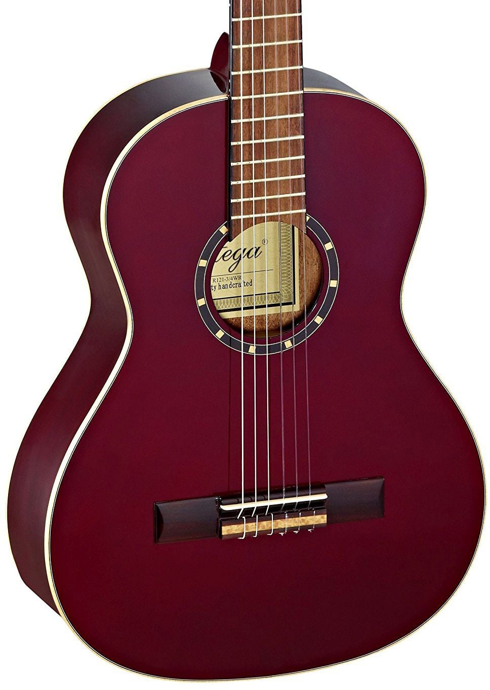 Ortega R121-3/4WR Guitarra Clásica Wine Red R121-3/4WR