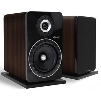 Elipson prestige facet 8b walnut, altavoces de estanteria 2 vías