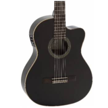Admira admlnecf guitarra clásica luna serie estudio cutaway electrificada fishman