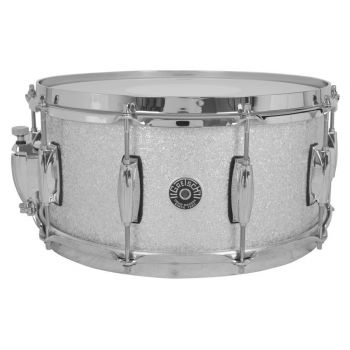 Gretsch drums gbnt6514s1cl012 caja usa brooklyn 14x6,5 silver sparkle