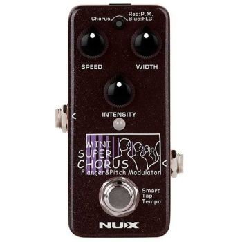 Nux mini scf nch-5 pedal chorus guitarra