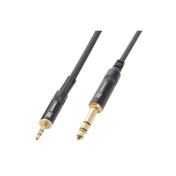 Power dynamics cable jack 3.5 stereo a jack 6.3 stereo. 3 metros 177024