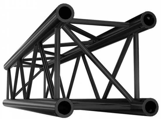 Showtec FQ30100HDB Straight 1000mm Heavy Duty Black Pro-30 Square F Truss FQ30100HDB