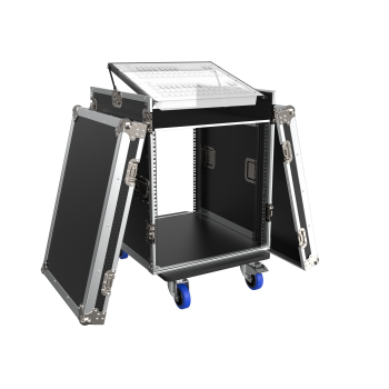 Triton blue fc rack 10-12u rack tres puertas con perfil superior 10u