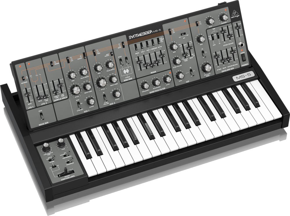 BEHRINGER MS-5 Sintetizador Analógico con 37 Teclas MS-5
