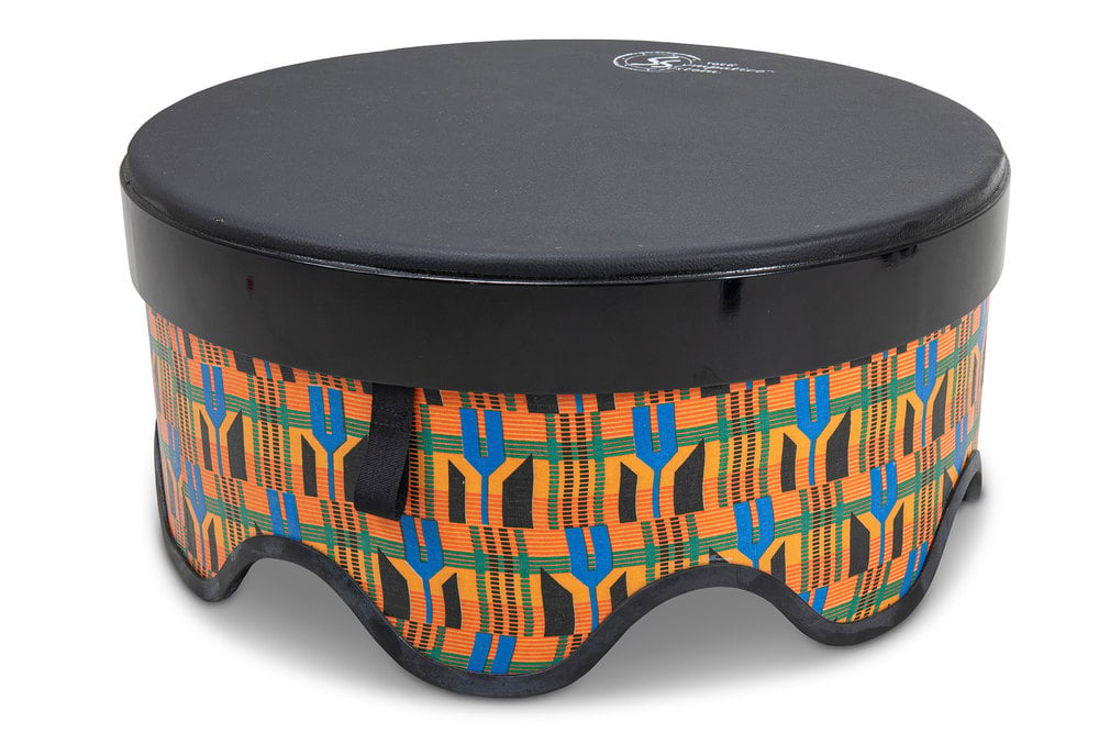 Toca Percussion TSSGD-18KS-SLP Gathering Drum Freestyle II Kente Cloth TSSGD-18KS-SLP
