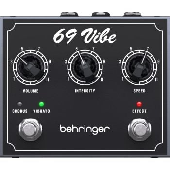 Behringer pedal 69 vibe guitarra efecto