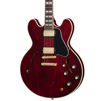 Gibson es-345 gold hardware wine red guitarra eléctrica
