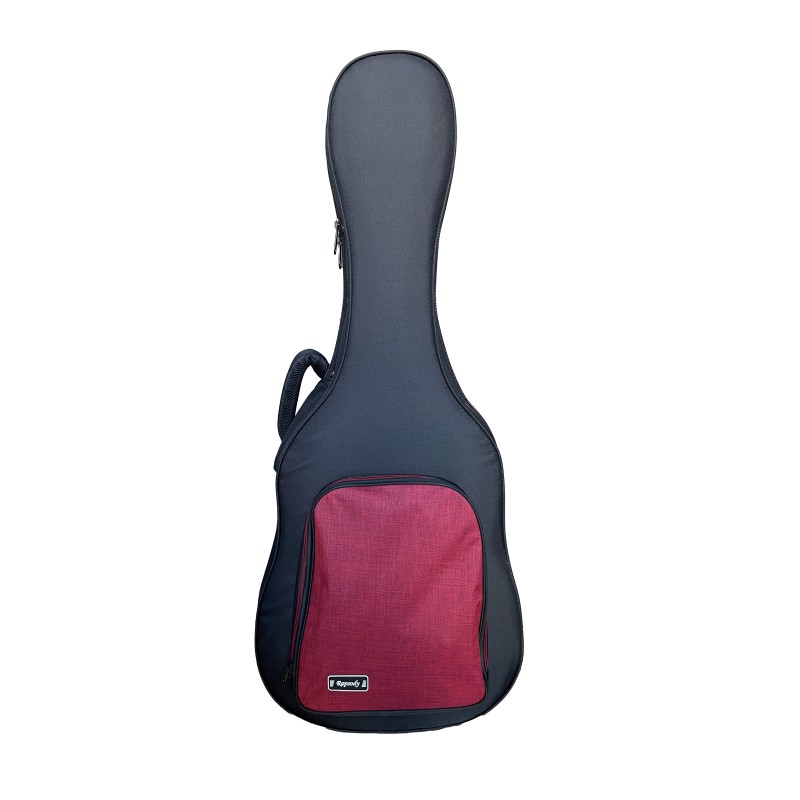 Rapsody Estuche guitarra clásica CSG002A Black/burgundy Negro/Burdeos ACEGCRAFOAMV