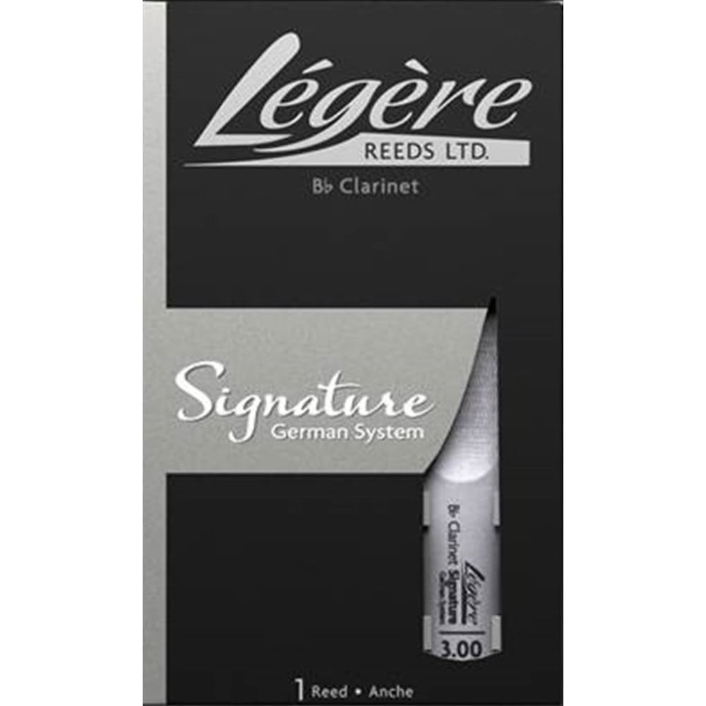 Legere Caña Clarinete Alemán Signature 3 Caña Clarinete Alemán Signature 3