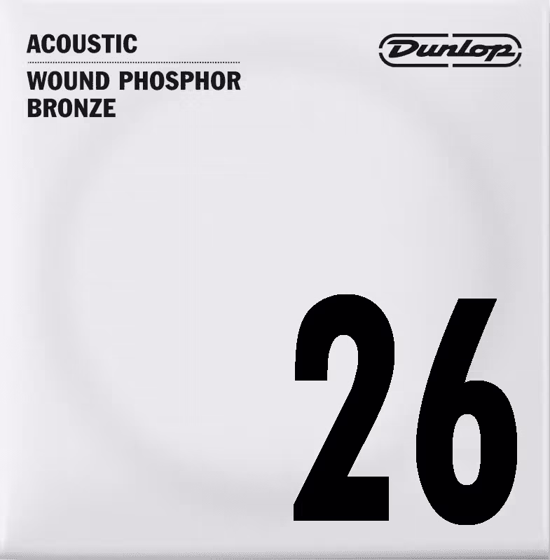 Dunlop Cuerda Acústica Dunlop 92/8 Phosphor Bronze .026 CDUDAP26