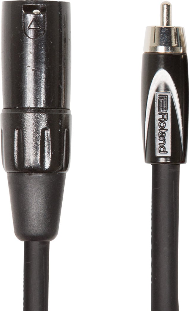Roland RCC10RCXM Cable XLR Macho a RCA. 3 metros RCC10RCXM