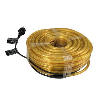 Eurolite rubberlight rl1-230v orange 44m tira led