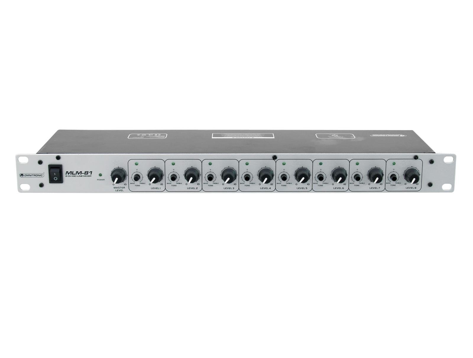 Omnitronic MLM-81 Mezclador en Rack MLM-81