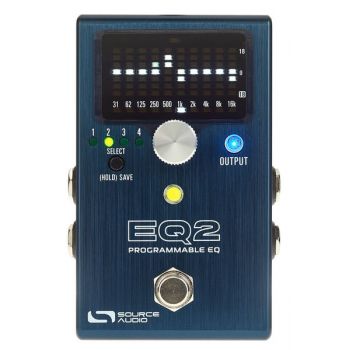 Source audio sa270 eq2 pedal ecualizador programable para guitarra y bajo