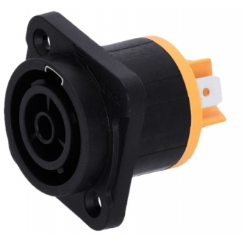 Adam hall 4 star p pf t con - conector de chasis del dispositivo de enchufe de red hembra | ip65