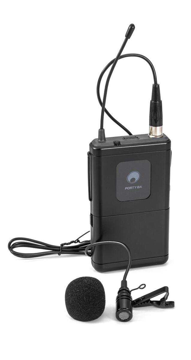 Omnitronic PORTY-8A Microfono de solapa 863.1 MHz PORTY-8A 863.1 MHz